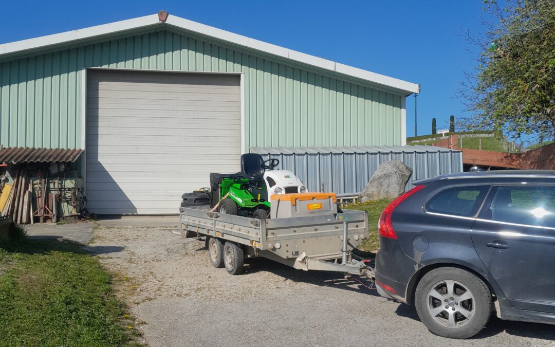 Un bel Etesia qui part!