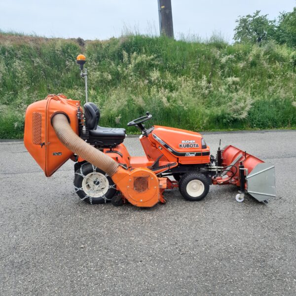 Tracteur, tondeuse, chasse-neige Kubota G1700. – Image 3