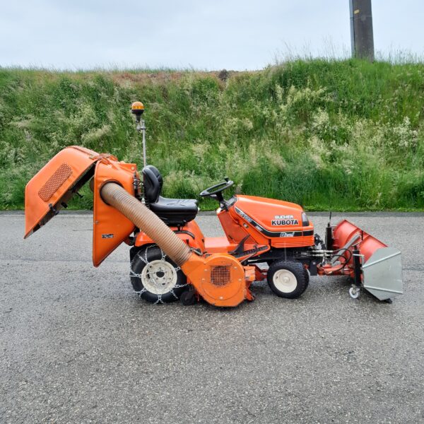 Tracteur, tondeuse, chasse-neige Kubota G1700. – Image 11
