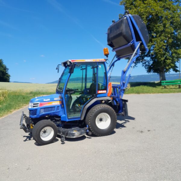 Tracteur Iseki 3240 équipé tonte!