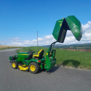 Tracteur, tondeuse John-Deere X595!